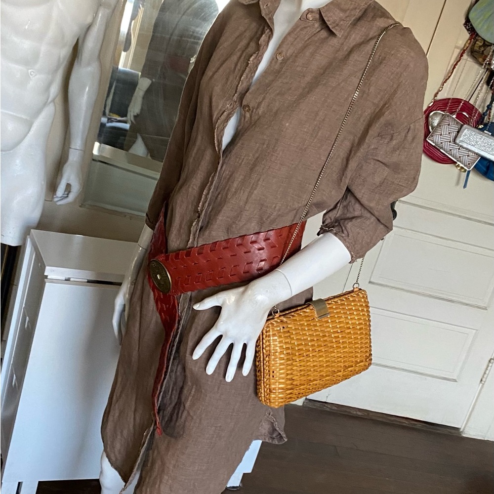 Vintage straw made in Italy